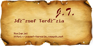 József Terézia névjegykártya